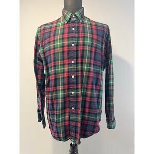 Vintage Polo Ralph Lauren Classic Cotton Shirt Button Down Long Sleeve Large SG